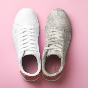 Come pulire le scarpe bianche